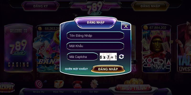 dang nhap phien ban website cua cong game