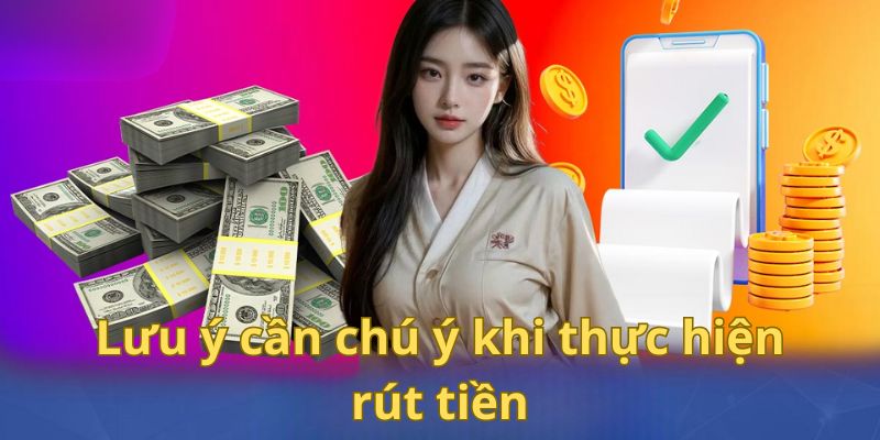 luu y can chu y khi thuc hien rut tien